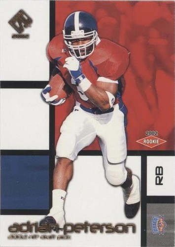 2002 Pacific Private Stock Reserve Adrian Peterson #134