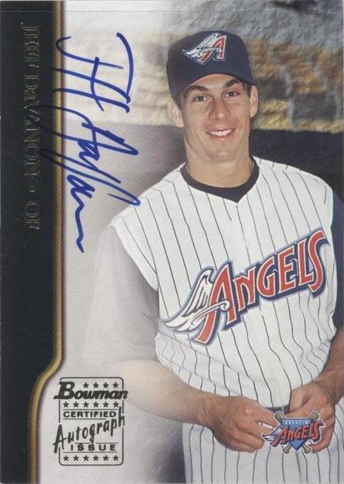 2002 Bowman - Jeff DaVanon #BA-JD