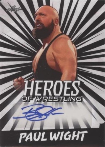 2023 Leaf Heroes of Wrestling - Paul Wight #BA-PW1