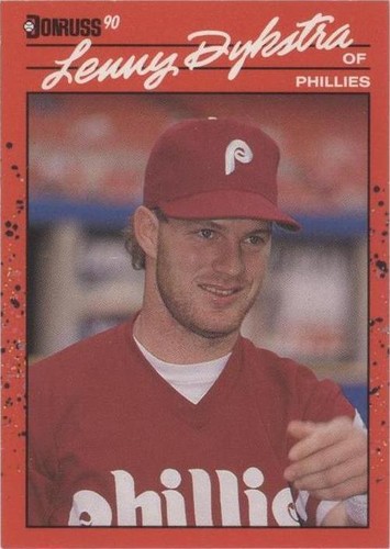 1990 Donruss - Lenny Dykstra #313