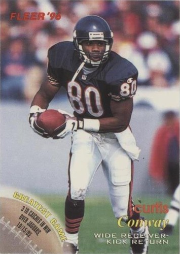 1996 Fleer Shell FACT Curtis Conway #7