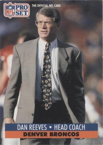 1991 Pro Set Dan Reeves #144