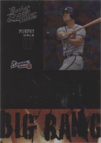 2005 Donruss Leather & Lumber - Dale Murphy #BB-6