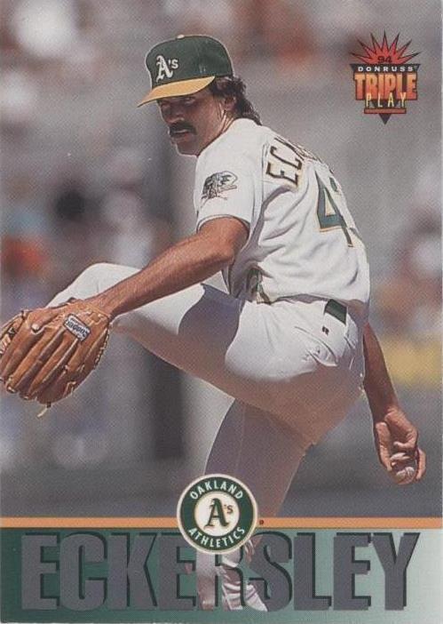1994 Donruss Triple Play - Деннис Экерсли #2