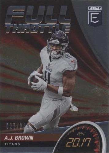 2022 Panini Donruss Elite A.J. Brown #FT22