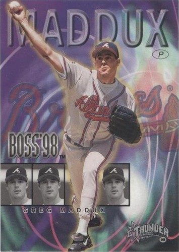 1998 Skybox Circa Thunder - Greg Maddux #12 B