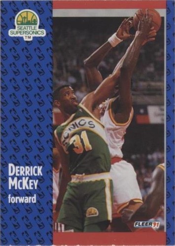 1991-92 Fleer - Derrick McKey #193
