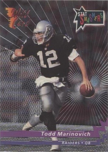 1992 Wild Card Todd Marinovich #SS-37