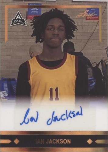 2021-22 Leaf Memories - Ian Jackson #GLR-IJ1