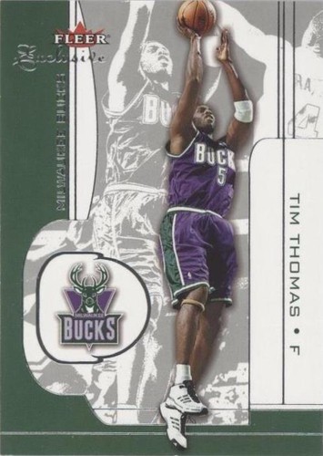 2001-02 Fleer Exclusive - Tim Thomas #68