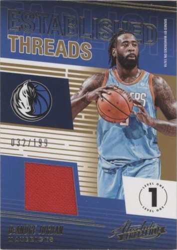 2018-19 Panini Absolute Memorabilia - DeAndre Jordan #ET-DJD
