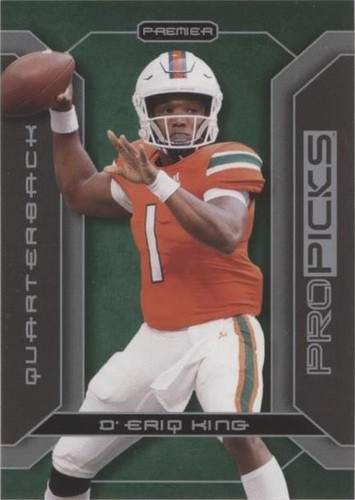 2022 Pro Picks Premier Rookies D'Eriq King #PP-8