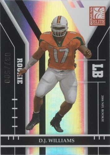2004 Donruss Elite D.J. Williams #121