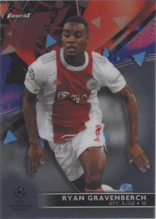 2021-22 Topps Finest UCL Ryan Gravenberch #63