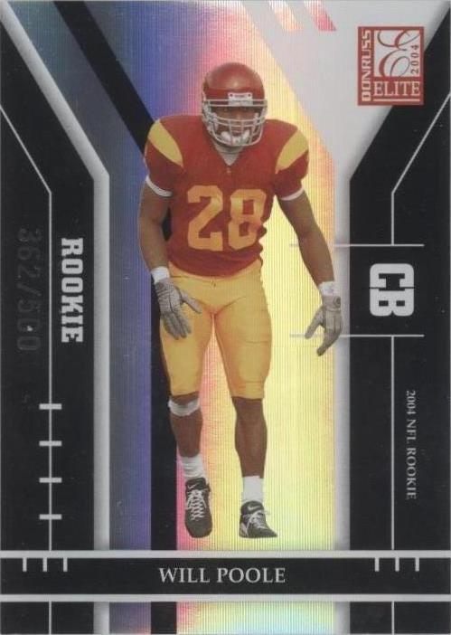 2004 Donruss Elite Will Poole #199
