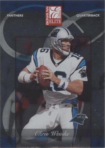 2002 Donruss Elite Chris Weinke #61