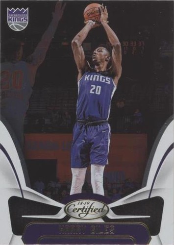 2018-19 Panini Certified - Harry Giles #58