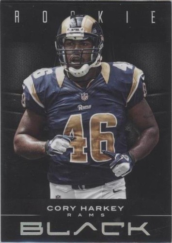 2012 Panini Black Cory Harkey #119