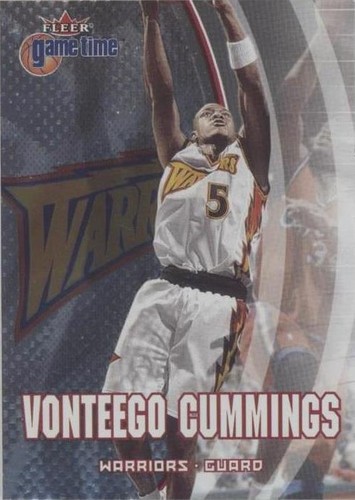 2000-01 Fleer Game Time - Vonteego Cummings #43