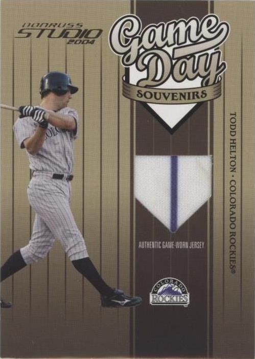 Donruss Studio 2004 - Todd Helton #GD-28