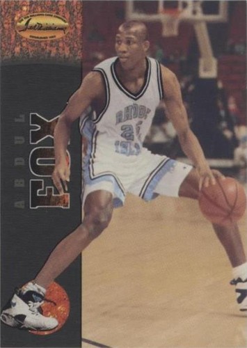 1994-95 Ted Williams Card Company - Abdul Fox #21