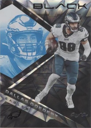 2022 Panini Black Dallas Goedert #74