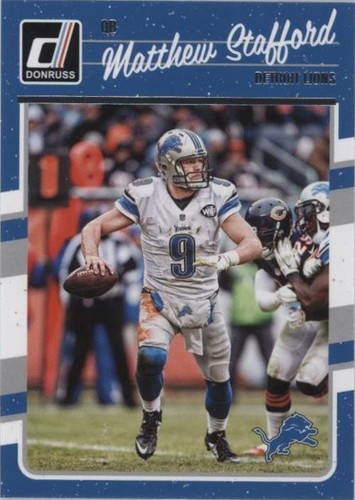 2016 Donruss Matthew Stafford #96