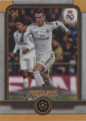 2019-20 Topps Museum Collection UCL Gareth Bale #11