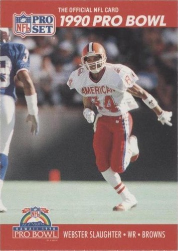 1990 Pro Set Webster Slaughter #370