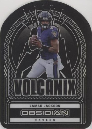 2022 Panini Obsidian Lamar Jackson #VCX-LJA
