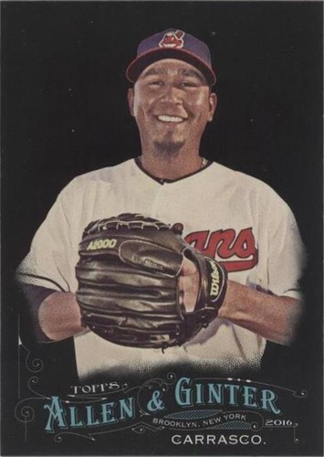 2016 Topps Allen & Ginter X - Carlos Carrasco #261