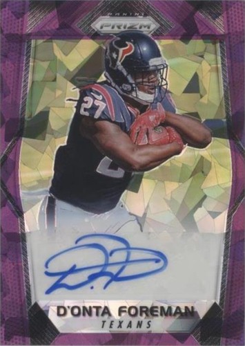 2017 Panini Prizm D'onta Foreman #RA-DF