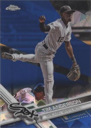 2017 Topps Chrome Sapphire Edition - Tim Anderson #148