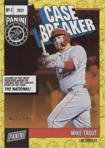 2021 Panini National Convention - Mike Trout #CB21