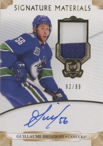 2019-20 Upper Deck The Cup - Guillaume Brisebois #SP-GB
