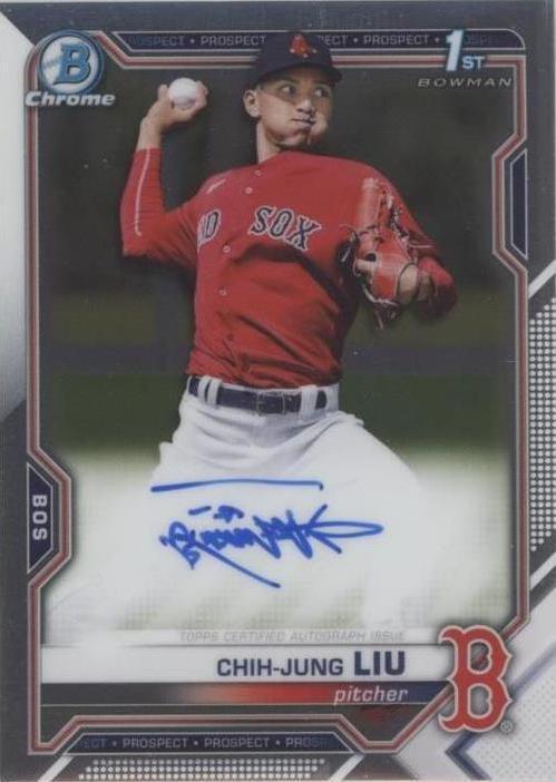 2021 Bowman Chrome - Chih-Jung Liu #CPA-CL