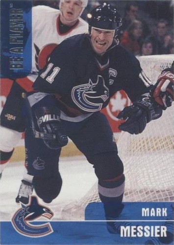 1999-00 In the Game Be A Player Memorabilia - Mark Messier #265