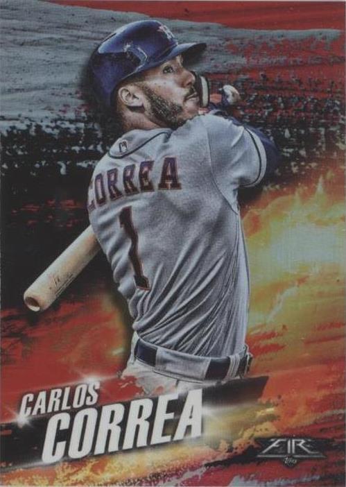 2018 Topps Fire - Carlos Correa #HS-5