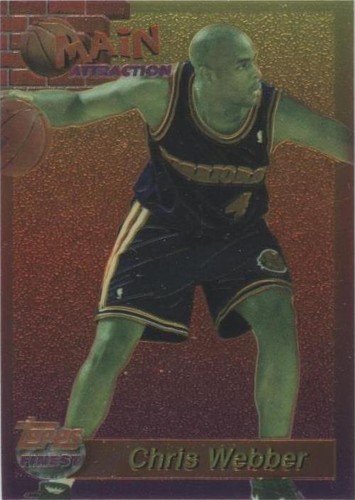 1993-94 Topps Finest - Chris Webber #9