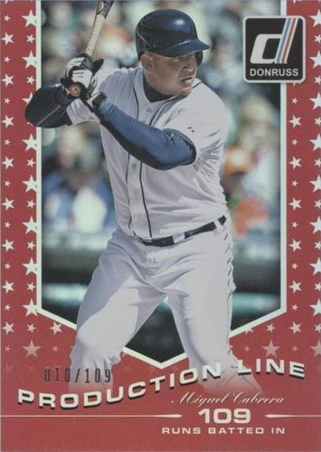 2015 Panini Donruss - Miguel Cabrera #6