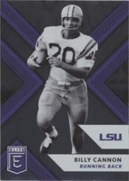 2018 Panini Elite Draft Picks Billy Cannon #10