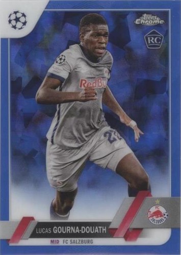 2022-23 Topps Chrome Sapphire Edition UEFA Club Competitions Lucas Gourna-Douath #117