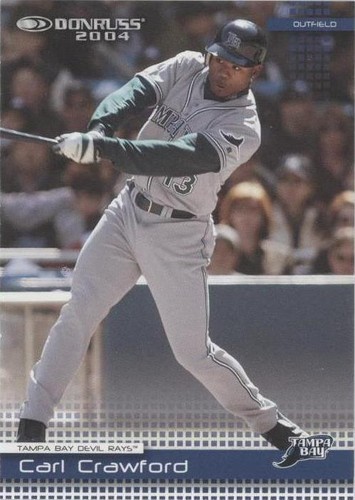 2004 Donruss - Carl Crawford #189
