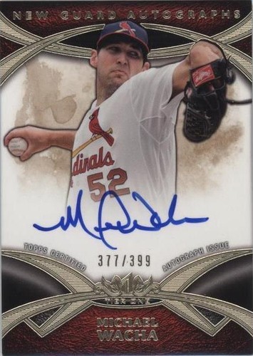 2014 Topps Tier One - Michael Wacha #NGA-MWH