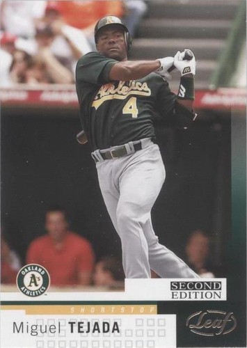 2004 Leaf Second Edition - Miguel Tejada #68