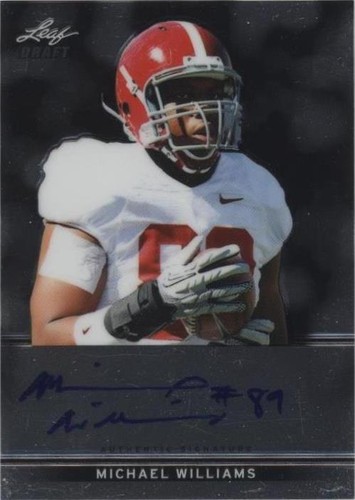 2013 Leaf Metal Draft Michael Williams #BA-MW2