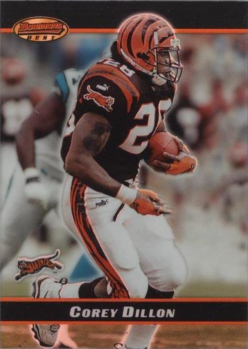2000 Bowman's Best Corey Dillon #21