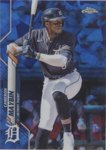 2020 Topps Chrome Update Series Sapphire Edition - Cameron Maybin #U-117