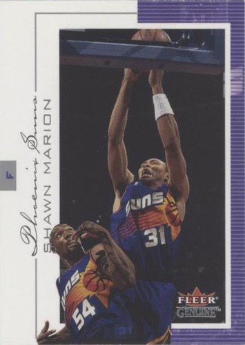 2000-01 Fleer Genuine - Shawn Marion #7