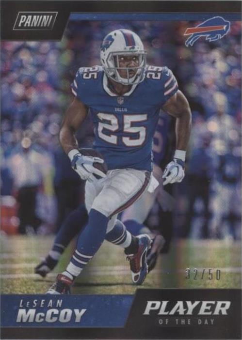 2018 Panini Player of the Day LeSean McCoy #37